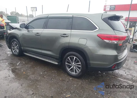2019 Toyota Highlander Xle from USA, damaged, VIN 5TDKZRFH8KS301745